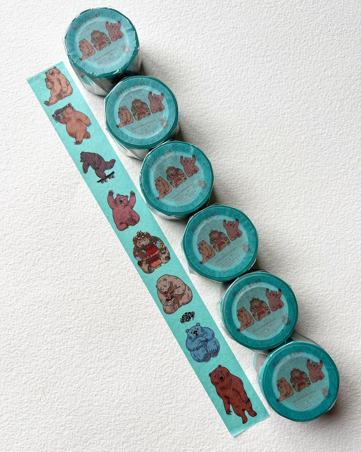 Hello Bears Washi Tape