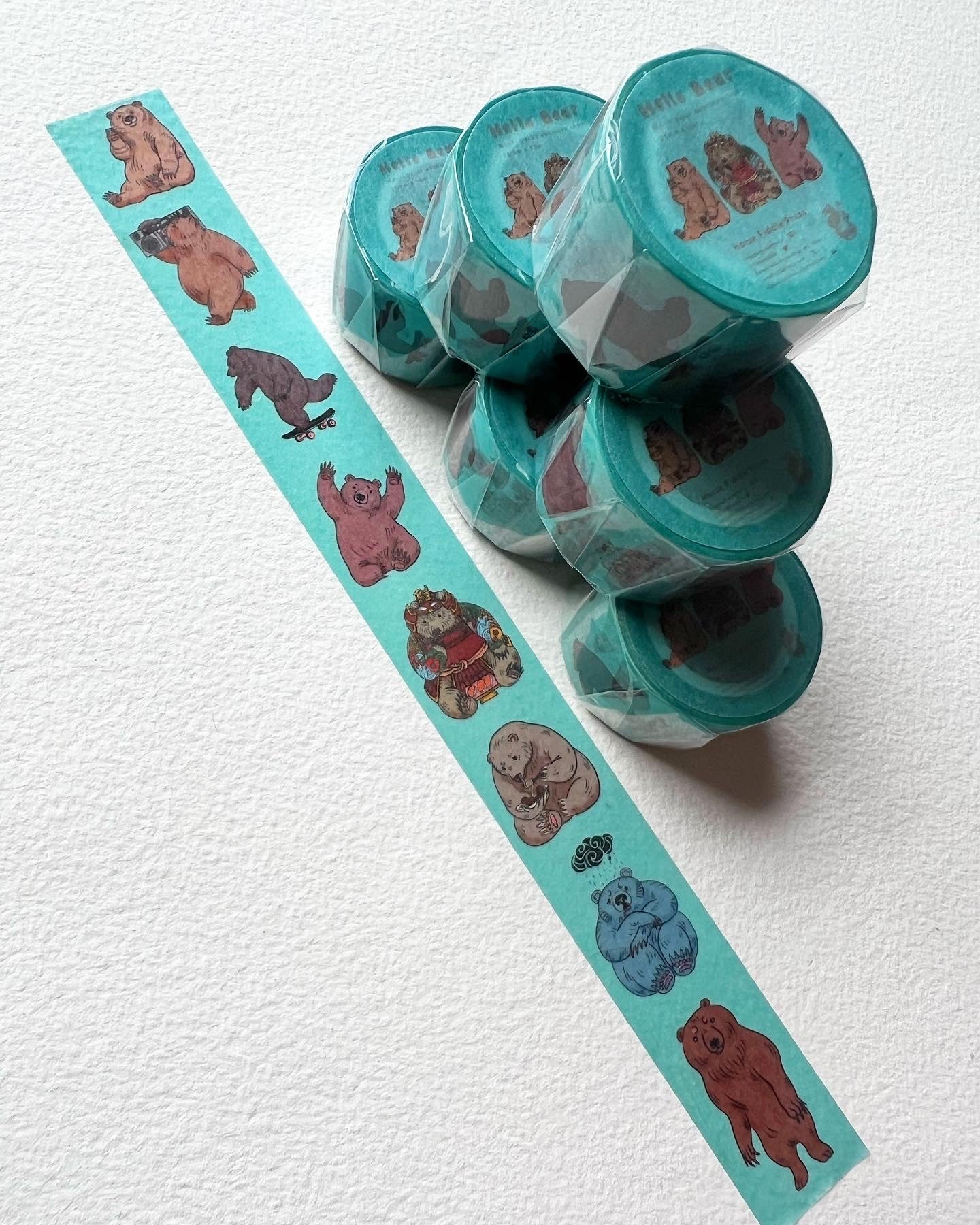 Hello Bears Washi Tape