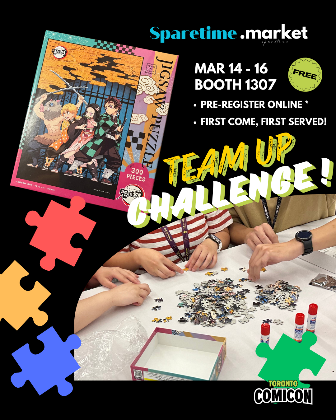 Jigsaw Team Competition (Comicon 2025)