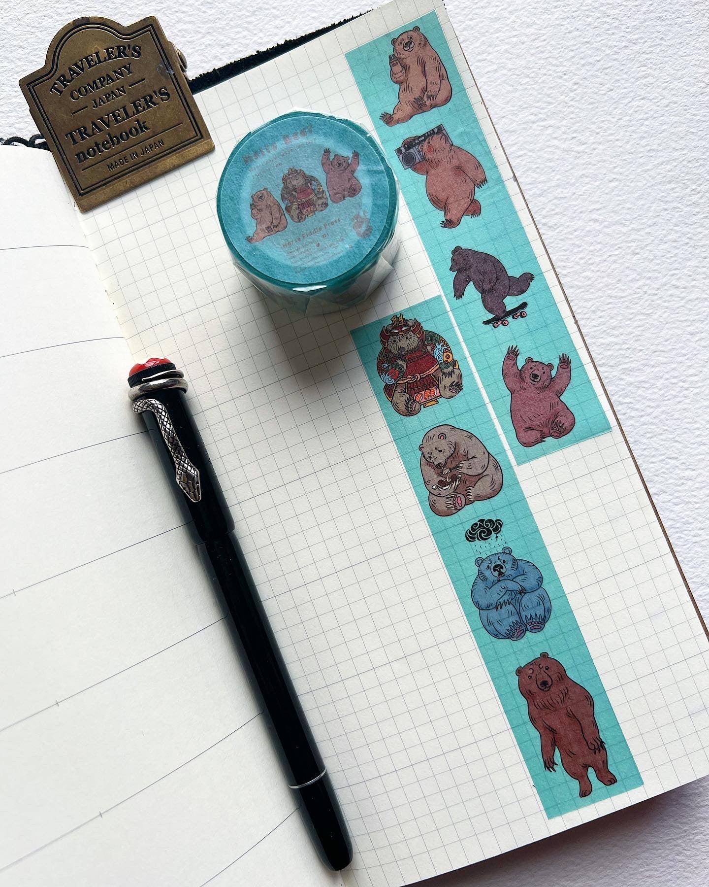 Hello Bears Washi Tape