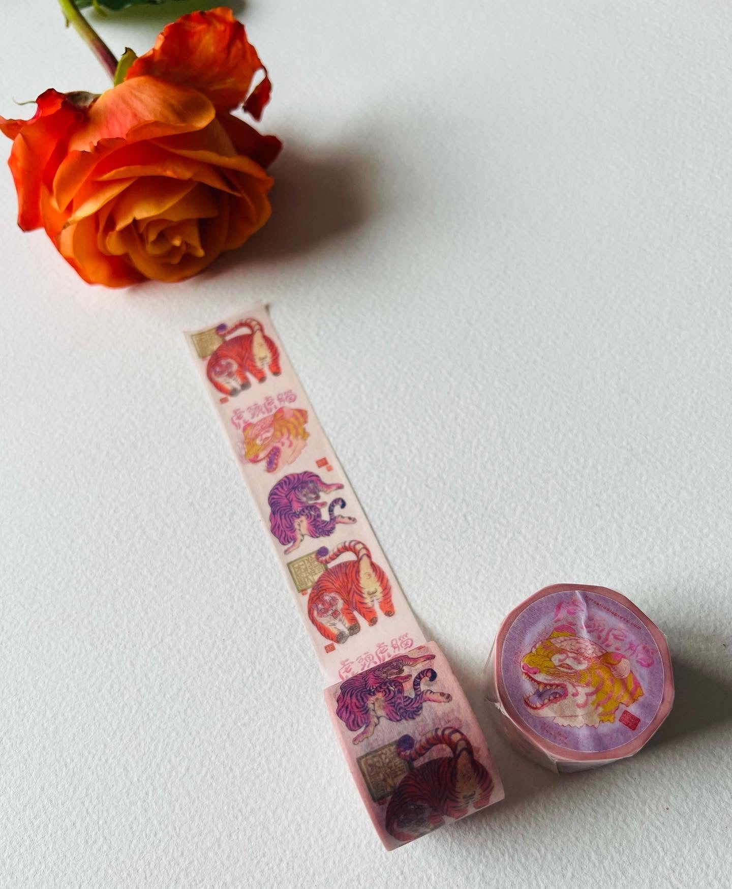 虎头虎脑 washi tape