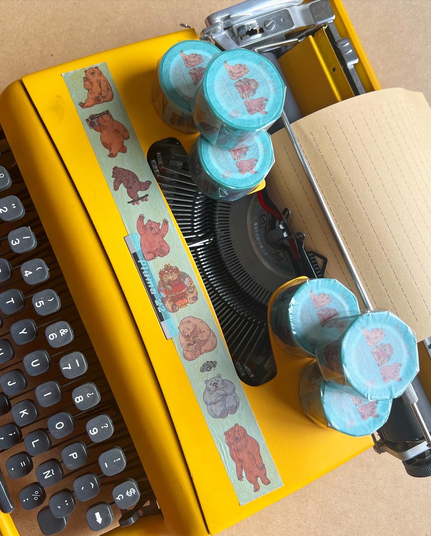 Hello Bears Washi Tape