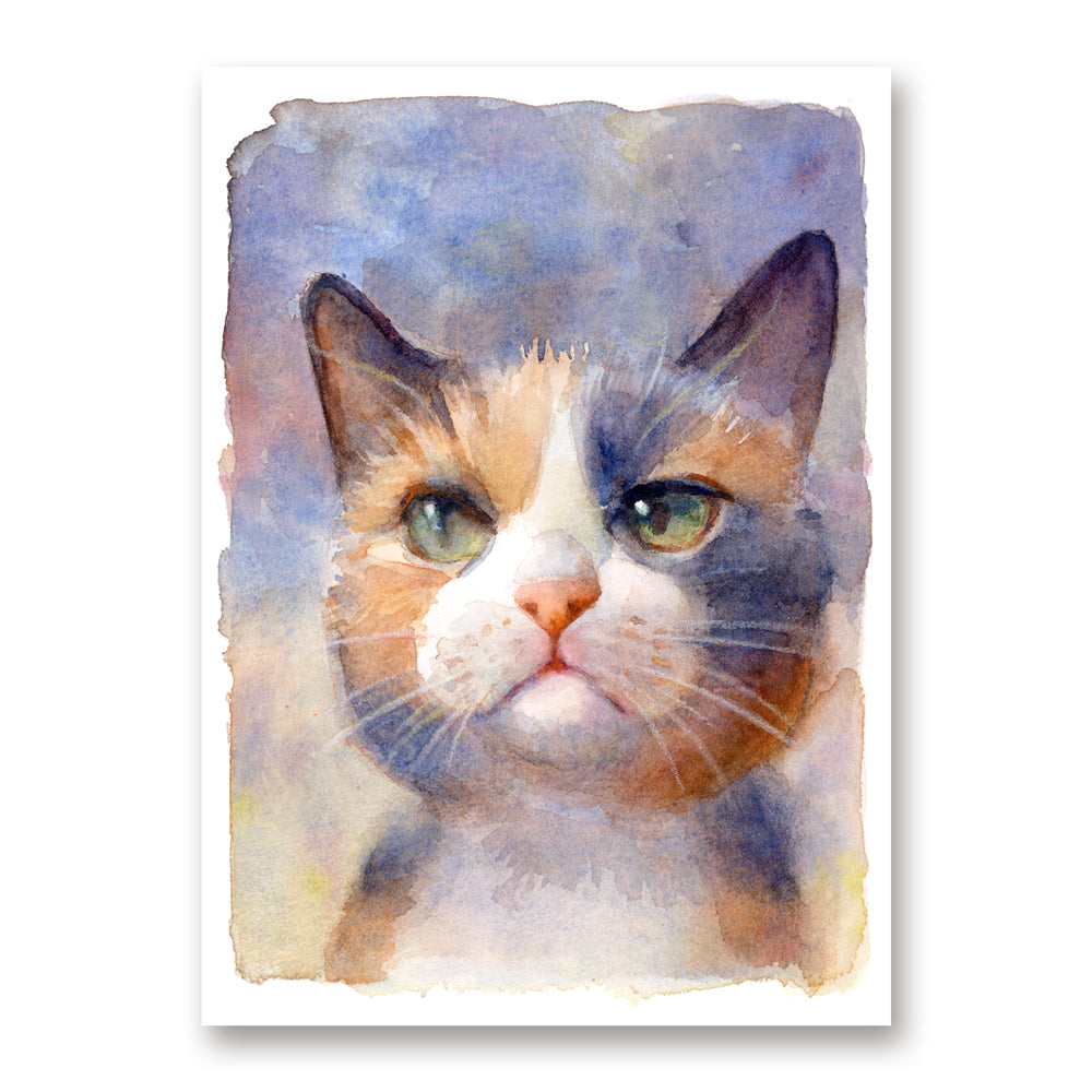 Calico Cat Mini Print