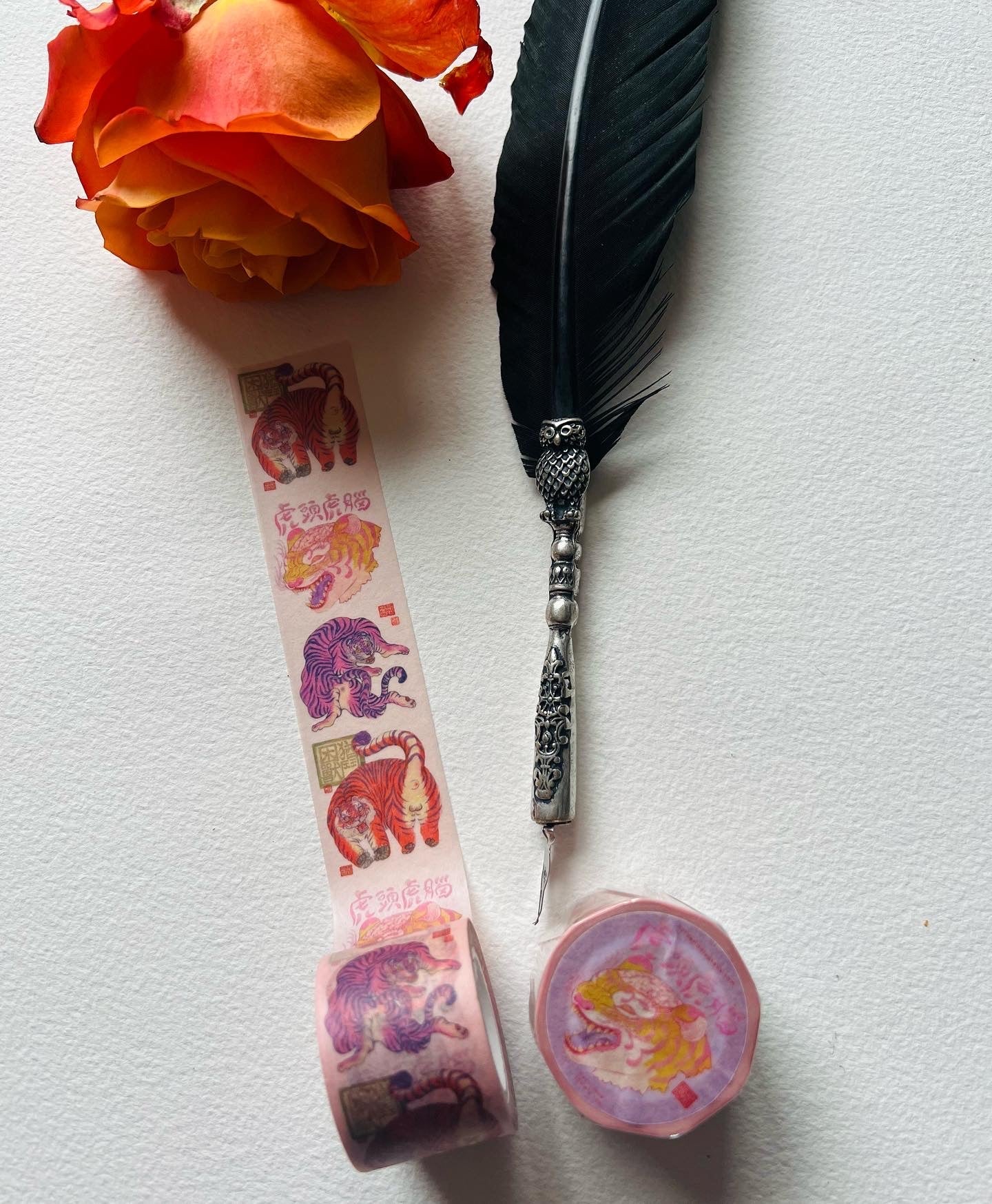虎头虎脑 washi tape