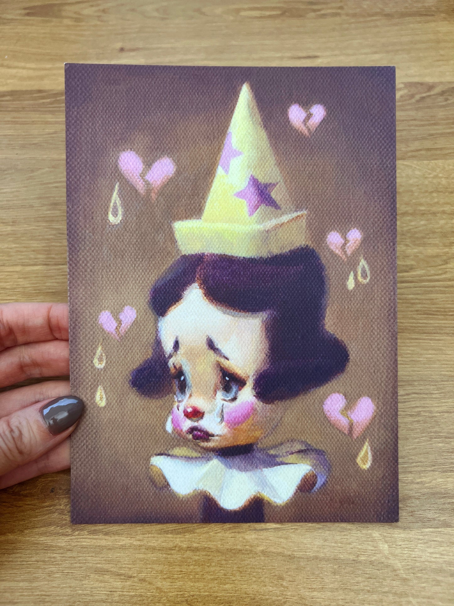 Vintage Girl Mini Print