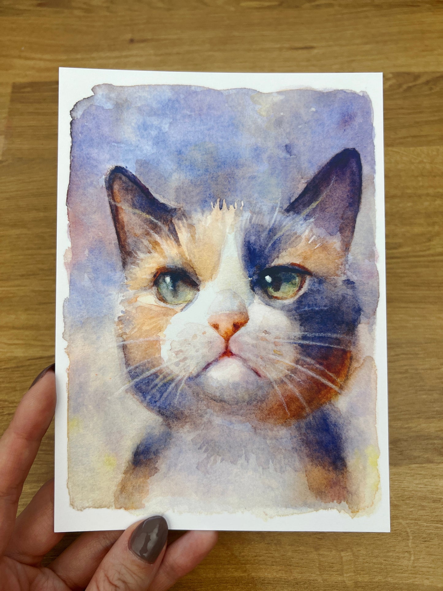 Calico Cat Mini Print