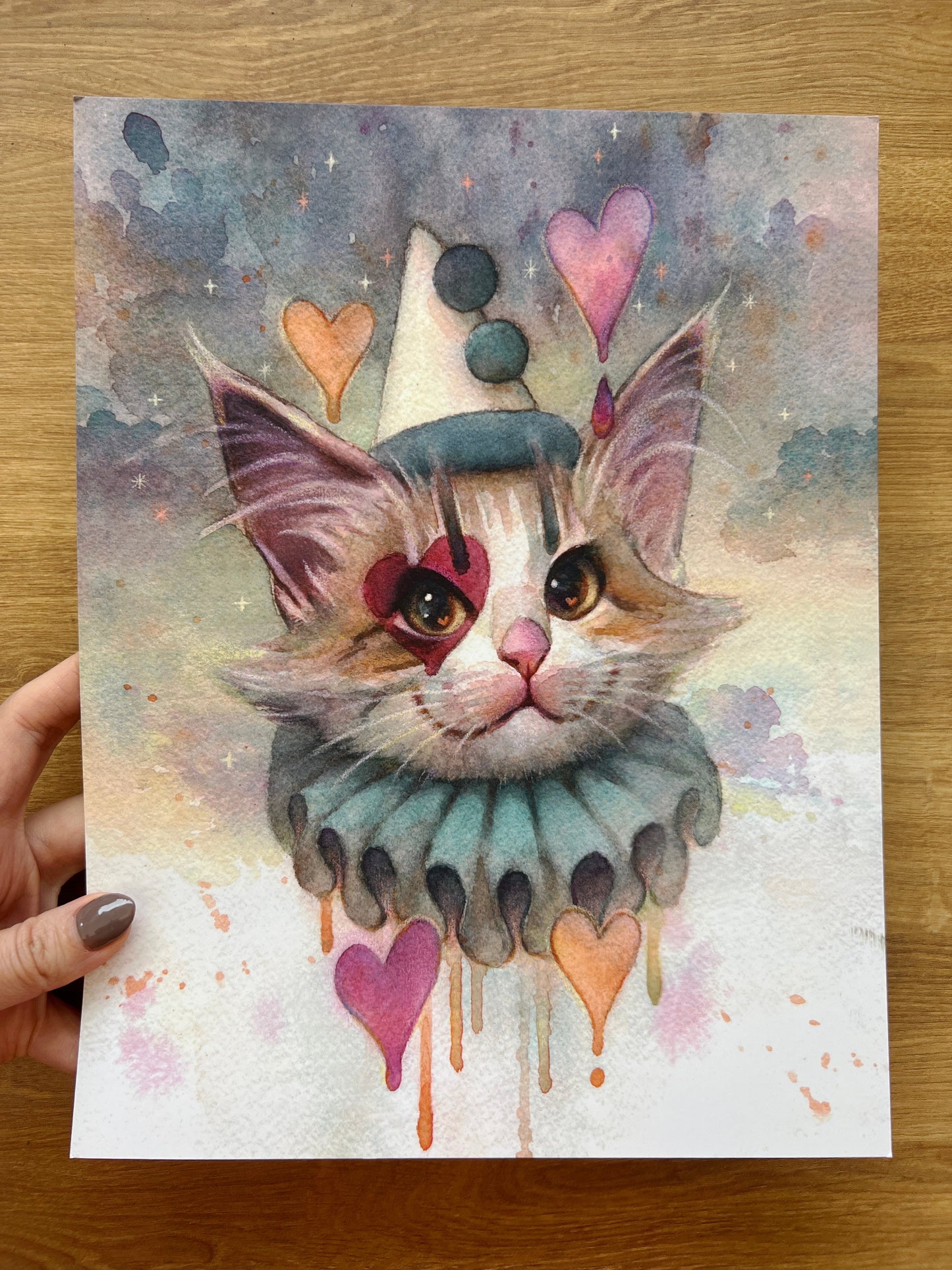 Space Cat Print