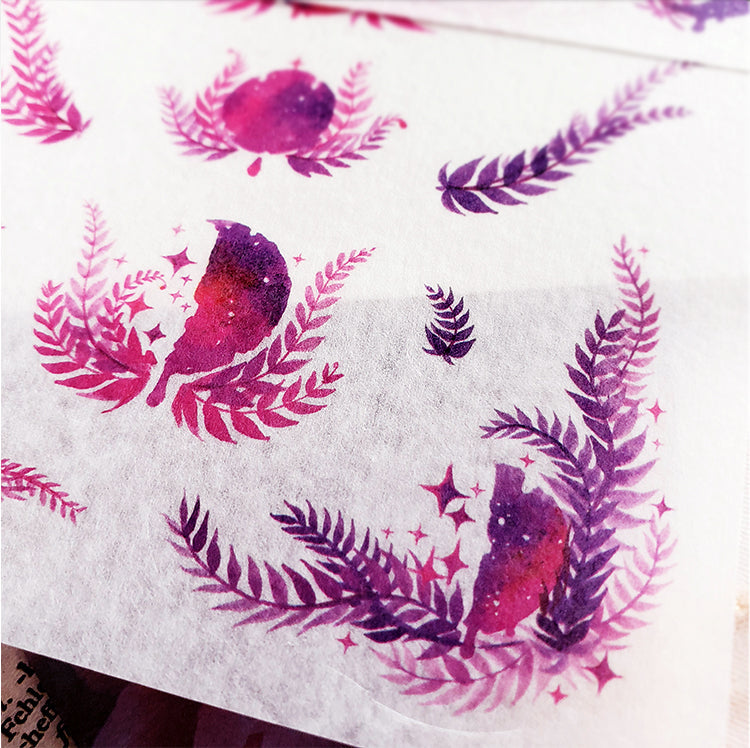 Lilac Forest' sticker set