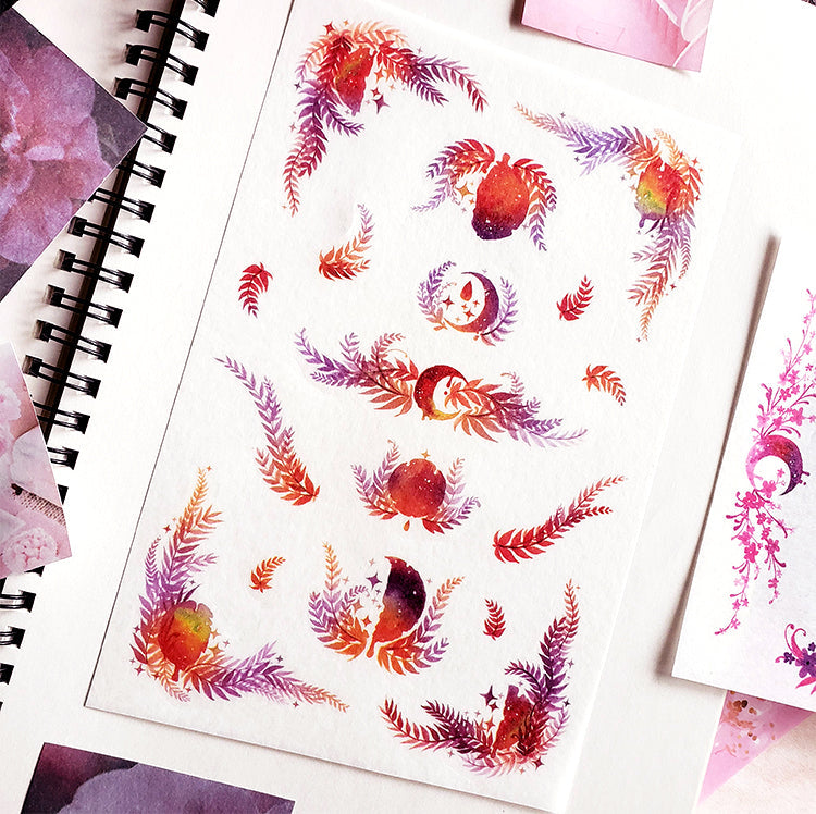 Lilac Forest' sticker set