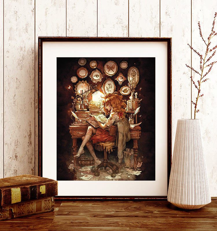 Art Print: The Scholar