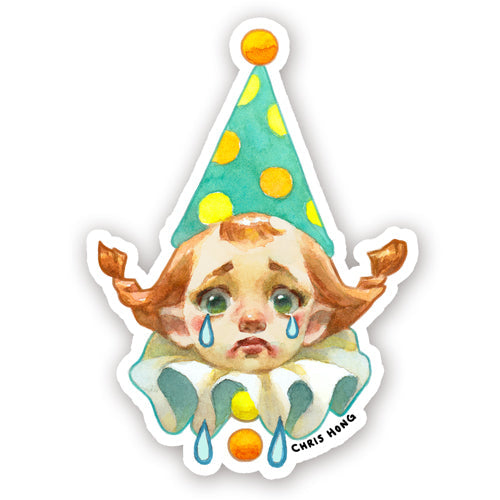 Pippa Clown Sticker
