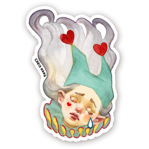 Ingrid Clown Sticker