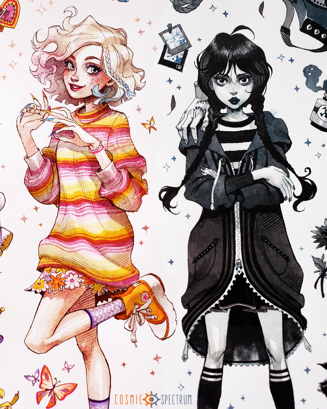 WEDNESDAY & ENID DUALITY