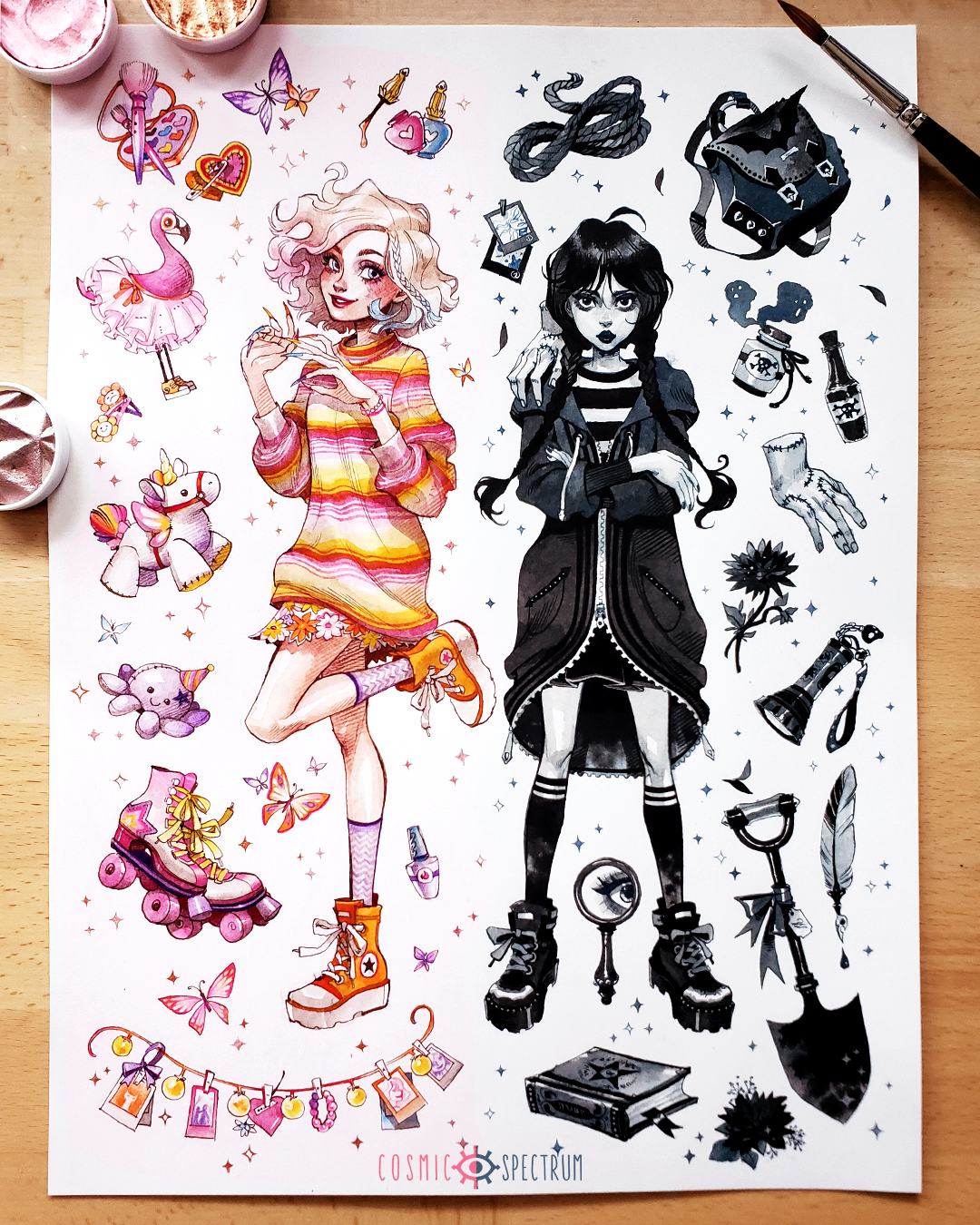 WEDNESDAY & ENID DUALITY