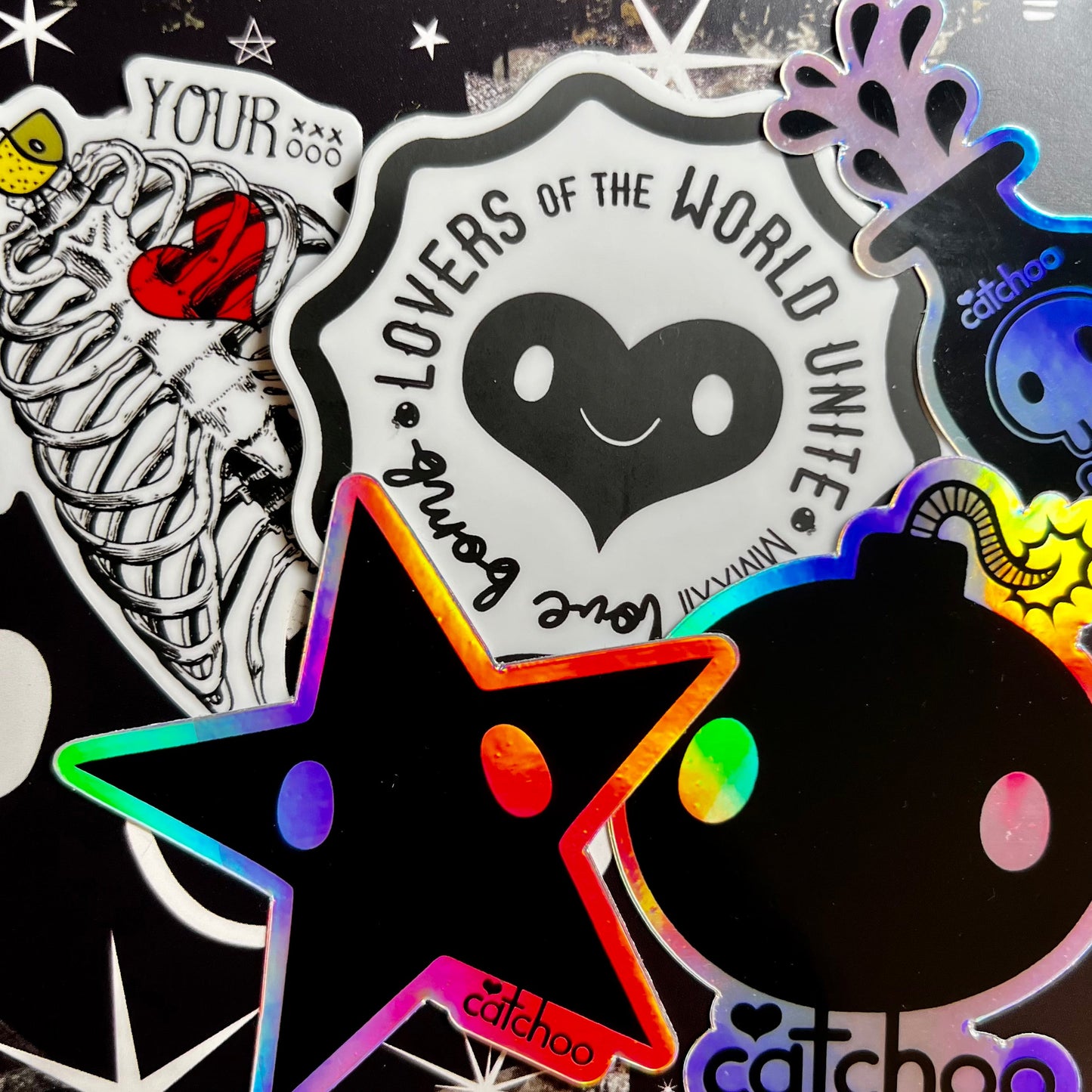da bomb superstickers!