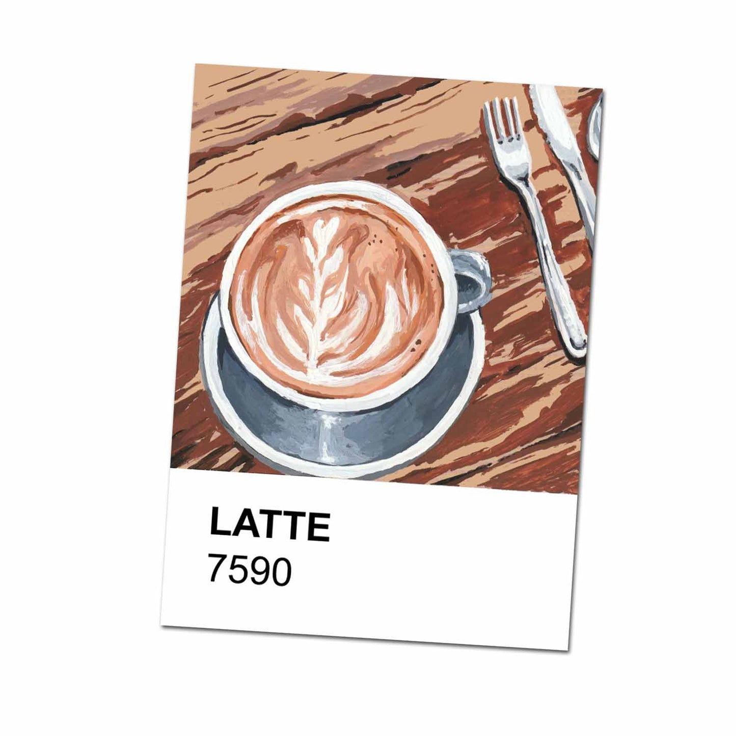 Pantone Latte Print