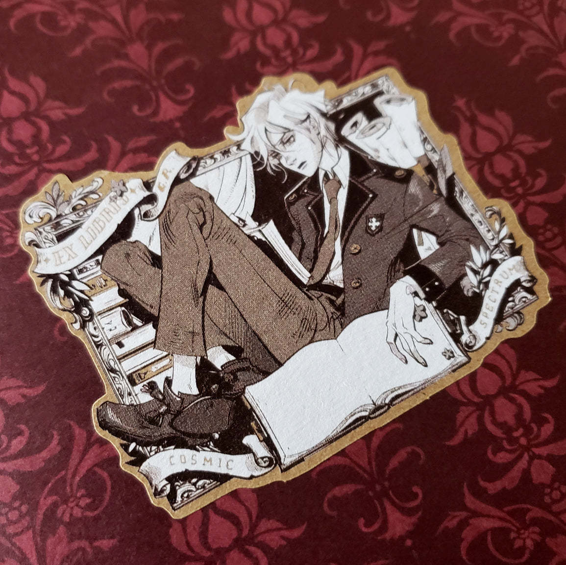 Bookplate Sticker: Fio