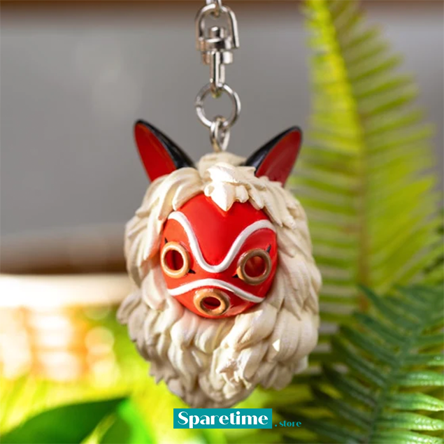 Princess Mononoke - San's Mask Keychain