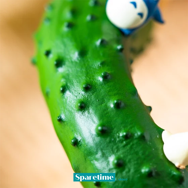 Totoro and Vegetable single vase - Cucumber "My Neighbor Totoro", Benelic