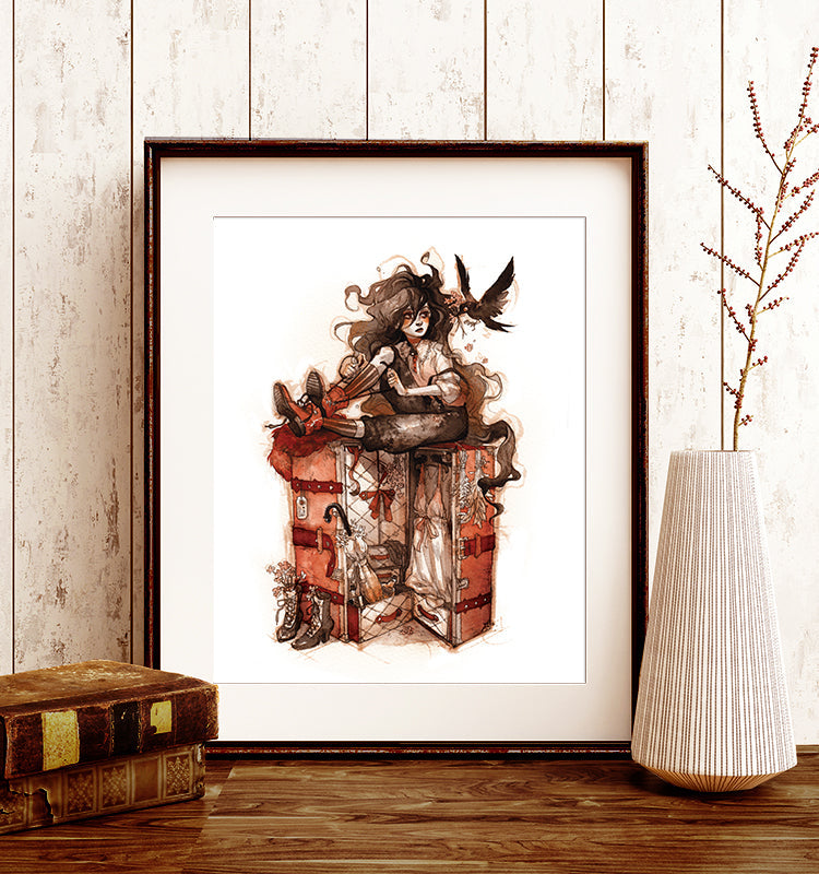 Art Print: Suitcase